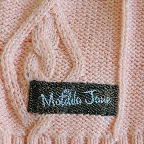 Matilda Jane Dream Chasers Lookin' Peachy Cardigan Size 8 - Picture 8 of 9